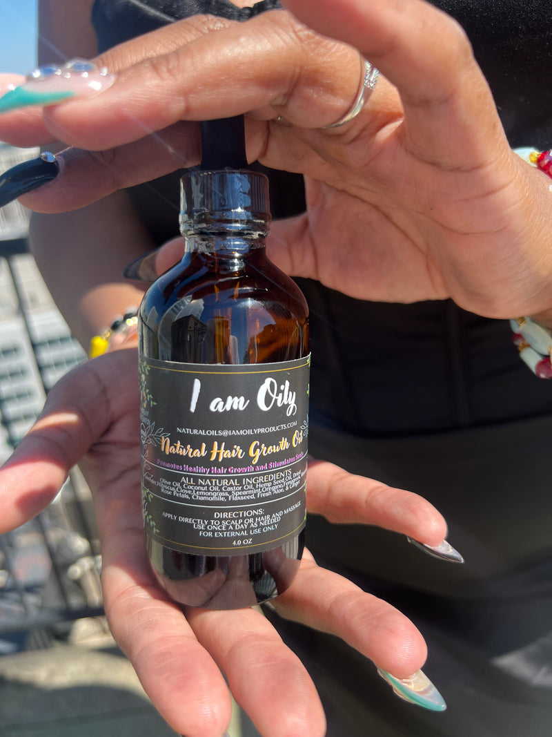I am Oily (Hair Growth Oil) 4oz
