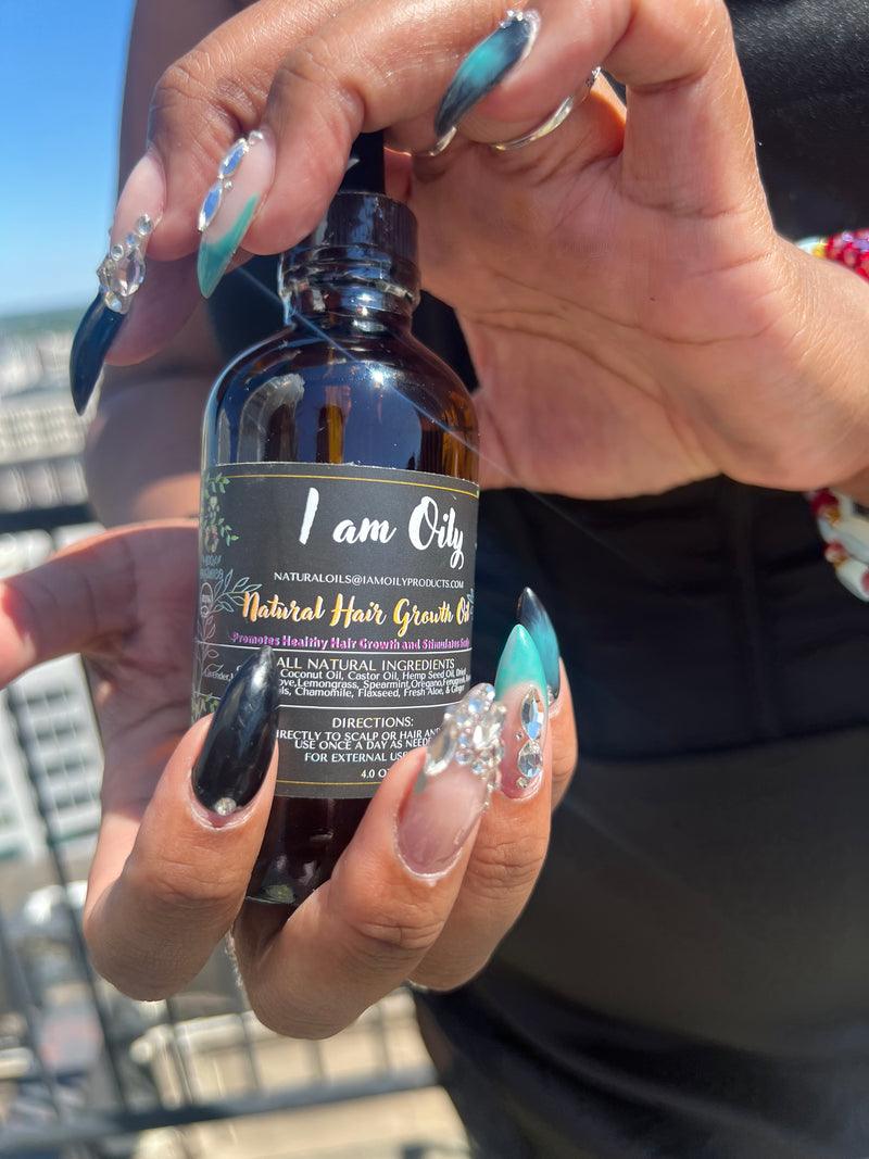 I am Oily (Hair Growth Oil) 4oz