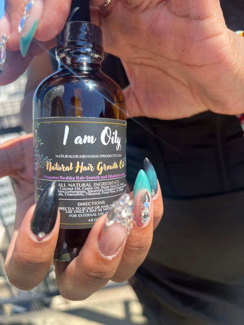 I am Oily (Hair Growth Oil) 4oz
