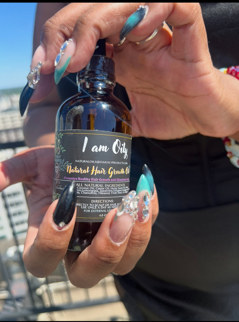 I am Oily (Hair Growth Oil) 4oz